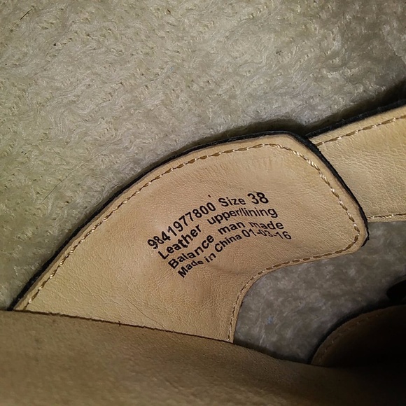 DANSKO SOPHIE PLATFORM SANDAL SIZE 38/ 7-7.5 US - Picture 7 of 7